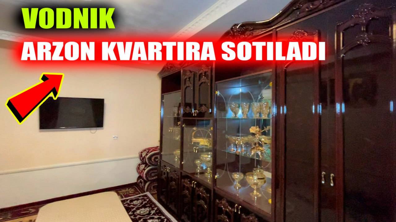 Vodnikda 2-xonali kvartira sotiladi