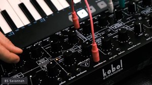 Behringer Kobol Expander Modular Patches Sound Demo. No Talk