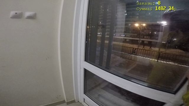 24 день на ЯндексБайке, осталось совсем чуть чуть до 50 заказов | 23.01.2024