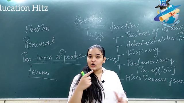 UNION PARLIAMENT | SPEAKER -Procedure of election , removal & Functions By Monika Choudhary смотреть онлайн