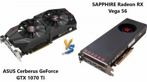 RX Vega 56 vs GTX 1070 Ti | 1080p