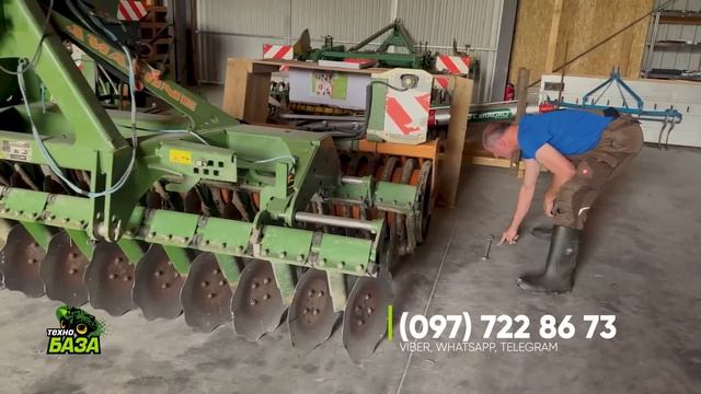 Amazone Catros 3001+ 🔥 Дискова Борона 👉 Технобаза