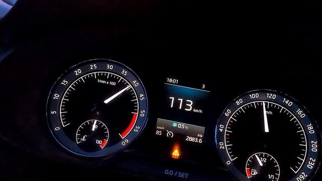Skoda Octavia 2018 1.6 Diesel 5 speed manual - Acceleration Test 0-100 Km/h смотреть онлайн