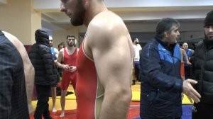 Взвешивание борцов, чемпионат Дагестана 2020 год.