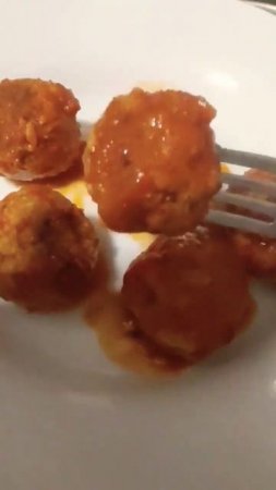 #shorts Nut balls in a tomato sauce