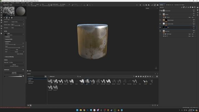 Substance Painter B - P - 4.2 - Exploring Smart Materials