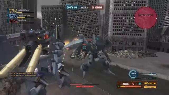 AMX-018 [HADES] Todesriter [5] (ground battle, higher hz monitor test) смотреть онлайн