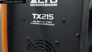Alto TX215 Professional Active Monitor Speaker 600W | Review & SoundTest | Powered Loudspeaker Setu