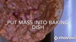 шоколадно-фруктовый десерт (пирог с мороженым)