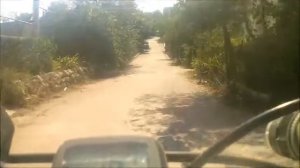 Электровелосипед .  По брусчатке в крутую горку .