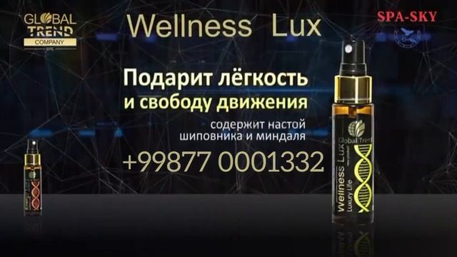 Нано бальзам WELLNESS and ENERGY lux