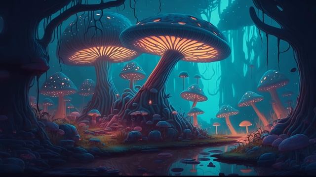 Magic Mushroom Forest 🍄 ambient music * inspiration * chill * instrumental