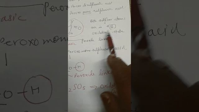 # structures of oxoacids of Sulphur having -O-O- peroxide linkage @ Veena Dixit Chemistry IIT jee смотреть онлайн