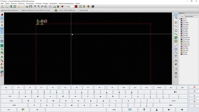 KiCad SMD to DIP board for lm393_SO8 tutorial // Делаем переходник из SMD в DIP для lm393 смотреть онлайн