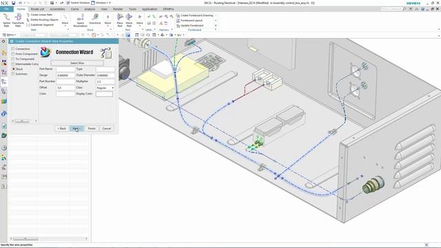 Electrical Routing with SIEMENS NX смотреть онлайн