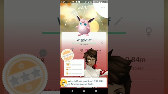 CATCHING WIGGLYTUFF AND JIGGLYTUFF IN WILD IN POKEMON GO 🥰🤩🥳😱😀 OMGGGG!!!😱😱😱 смотреть онлайн
