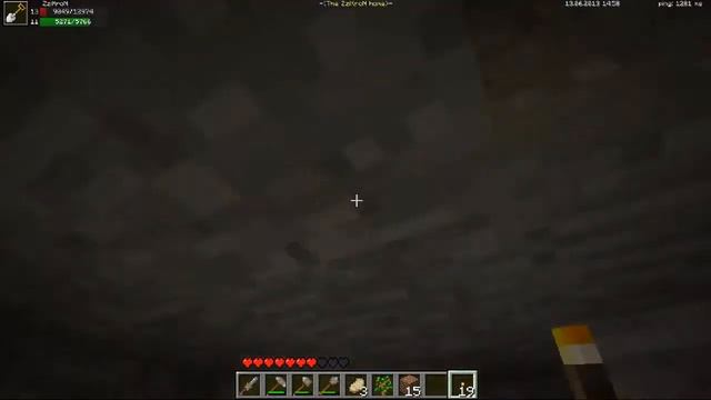 Let`s Play - minecraft-galaxy. сходили немного в шахту смотреть онлайн