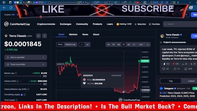 THE TRUTH BEHIND THE TERRA LUNA CLASSIC EXPLOSION! смотреть онлайн