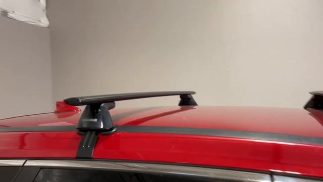 2014-2020 Nissan Rogue with Yakima BaseLine + JetStream Roof Rack Crossbars смотреть онлайн