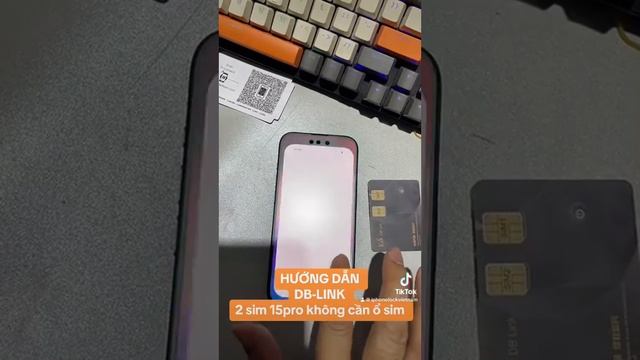 Iphone 15Pro Mỹ không cần đục ổ sim DB-Link new hỗ trợ 2 sim không cần mạch ghép смотреть онлайн