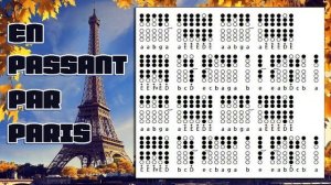 Passant par Paris -  Tin Whistle - flute Irlandaise -Tabs and notes