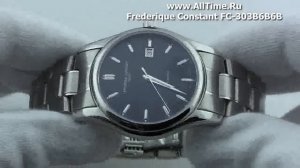 Мужские наручные швейцарские часы Frederique Constant FC-303B6B6B