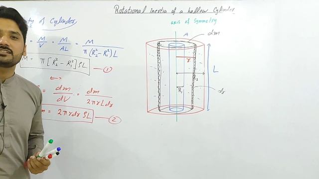 Rotational inertia of hollow cylinder | Mechanics | lecture 9 |BSc | BS physics | ADS смотреть онлайн