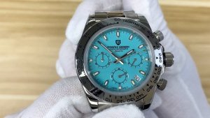 PAGANI DESIGN New Quartz Men's Watch full Stainless Steel Waterproof Chronograph Wrist Watch PD1727