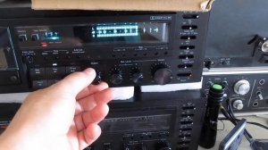 влияние кривого пассика на звук. запись 400 гц на 682zx