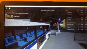 Roblox gameplay MTA bus RTS O6 on the B3 XD40