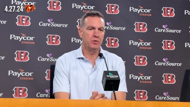 Lou Anarumo on Bengals 5th Round Pick Josh Newton | 2024 NFL Draft смотреть онлайн
