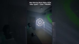 Mini Moving Beam Rgbw Head 100w 7gobo + Color +PRISMA