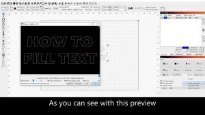 Lightburn HOW TO FILL TEXT Lightburn How To Fill In Text For Laser Cutting Engraving Beginners Guid