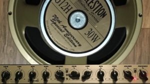 Celestion Speaker Duel - G12H vs Creamback H75 (w/EVH 5150 EL34 & Laney Lionheart 20h)