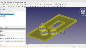 FreeCAD Разрезаем модель плоскостью Slice apart