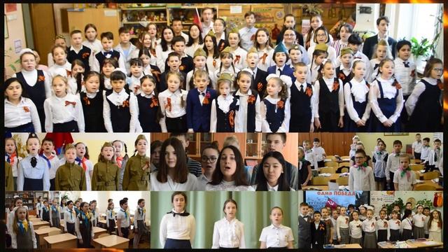 Флешмоб "С песней к Победе"