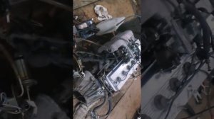 Запуск 1G-FE  на полу