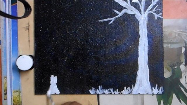 NIGHT PAINTING 4K | CANVAS BOARD | By Hrishikesh Deka #S1 EP4 смотреть онлайн