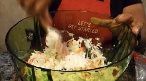 How to make Creamy Cole Slaw - Quick and Easy Homemade by Chris 2017