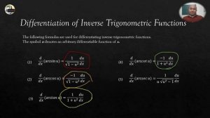 Differentiation of Trigonometric and Inverse Trigonometric Functions