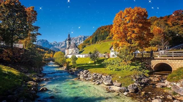 Очарование осени! Необыкновенная красивая Романтическая осенняя музыка Любви!Лучшая для души #75 смотреть онлайн