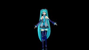 mmd hologram ready miku deep sea girl