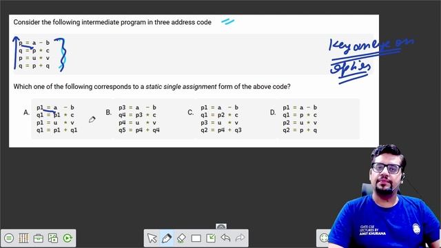 NIR BHAU Series Lecture 21 | SSA | Single Static Assignment | Part 2 | Compiler Design | GATE 2023