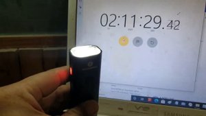 Battery Life for ROCKBROS Bicycle Light  - 400 Lumens