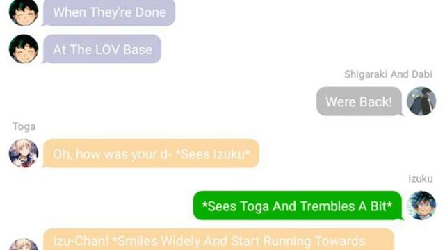 Shigaraki x Dabi x Deku Ep 4 Texting Story смотреть онлайн