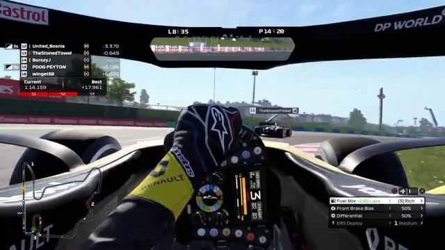 F1 2020 - COS AM1 - Season 7 - Race 2 - Hungary смотреть онлайн