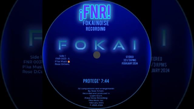 Protege' (Extended Remix) Fokai Noise- Rose D.Cent.  #fokainoise 2024  #pikamusic #happyVday смотреть онлайн