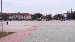 Центр города Рудный - гостиница Горняк дом Культуры Горняков, площадь, старая часть улица Пионерска