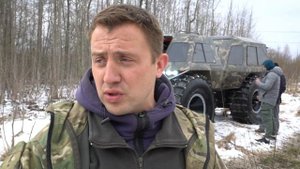 Тест-драйв вездехода АТРИНА на большей мощности