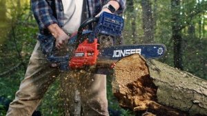Реклама бензопилы Jonser стартер
